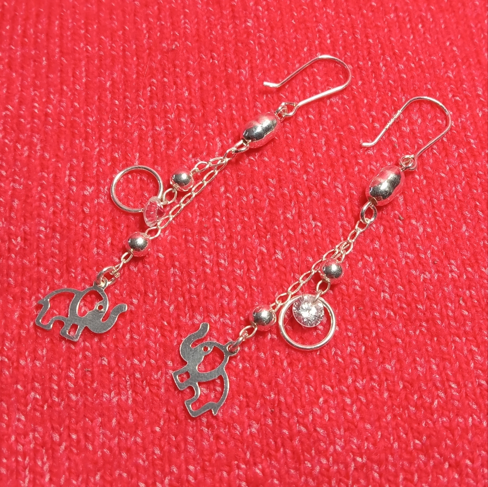 Jewelry sterling 925 Hot Earrings Hook Fashion Drop Sterling Women's Long Dangle